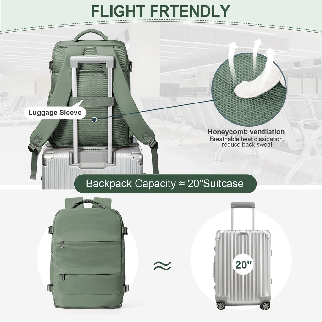 Sac à Dos Cabine 40x30x20 en Nylon — Compatible Ryanair, Laptop, Voyage, 4 Coloris | CLEVI Paris
