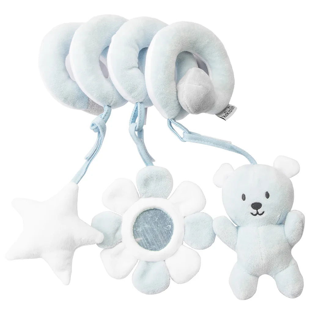Jouet Sensoriel Bébé Spirale Peluche Animaux Musical Poussette Siège Auto QWZ – CLEVI Paris