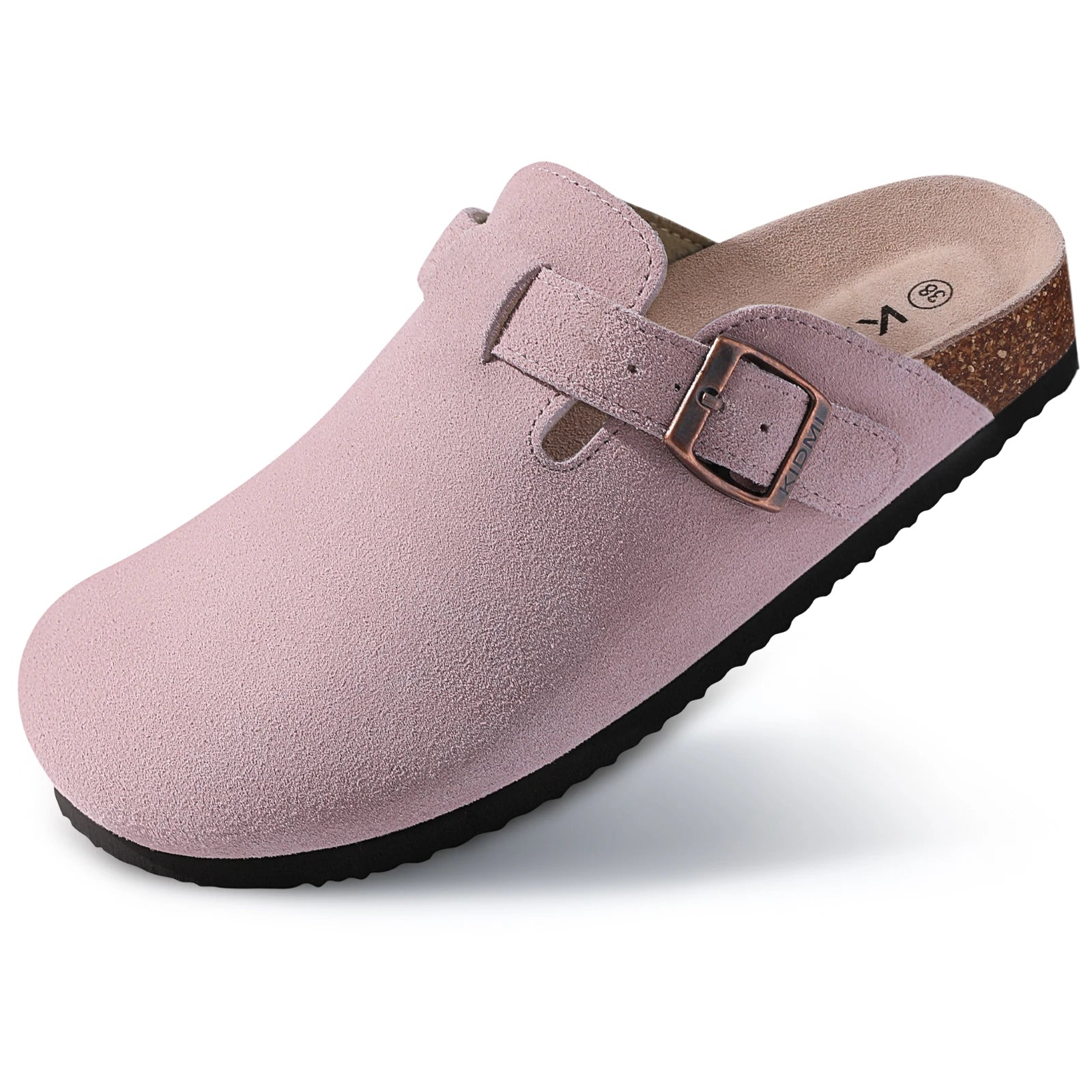 Mules Clogs Daim & Liège Style Britannique | Mixte EU 36-46 Multicolore