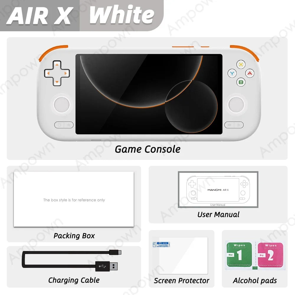 Console Portable MANGMI AIR X 5.5" Snapdragon 662 Android 14 Tactile RGB – CLEVI Paris
