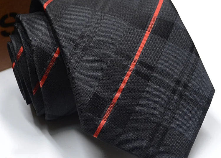 Cravate homme motifs variés 7–8 cm – CLEVI Paris