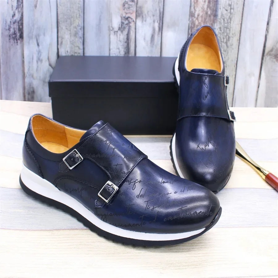 Chaussures Homme Cuir Vache Style Européen Rehaussant Respirant Luxe – CLEVI Paris