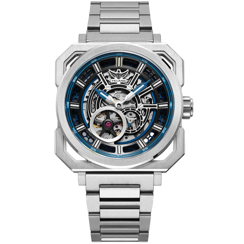 Montre Mécanique Homme YELANG V1216 – Miyota 8N40, Saphir AR, Lumineux T100 & Étanche 100m