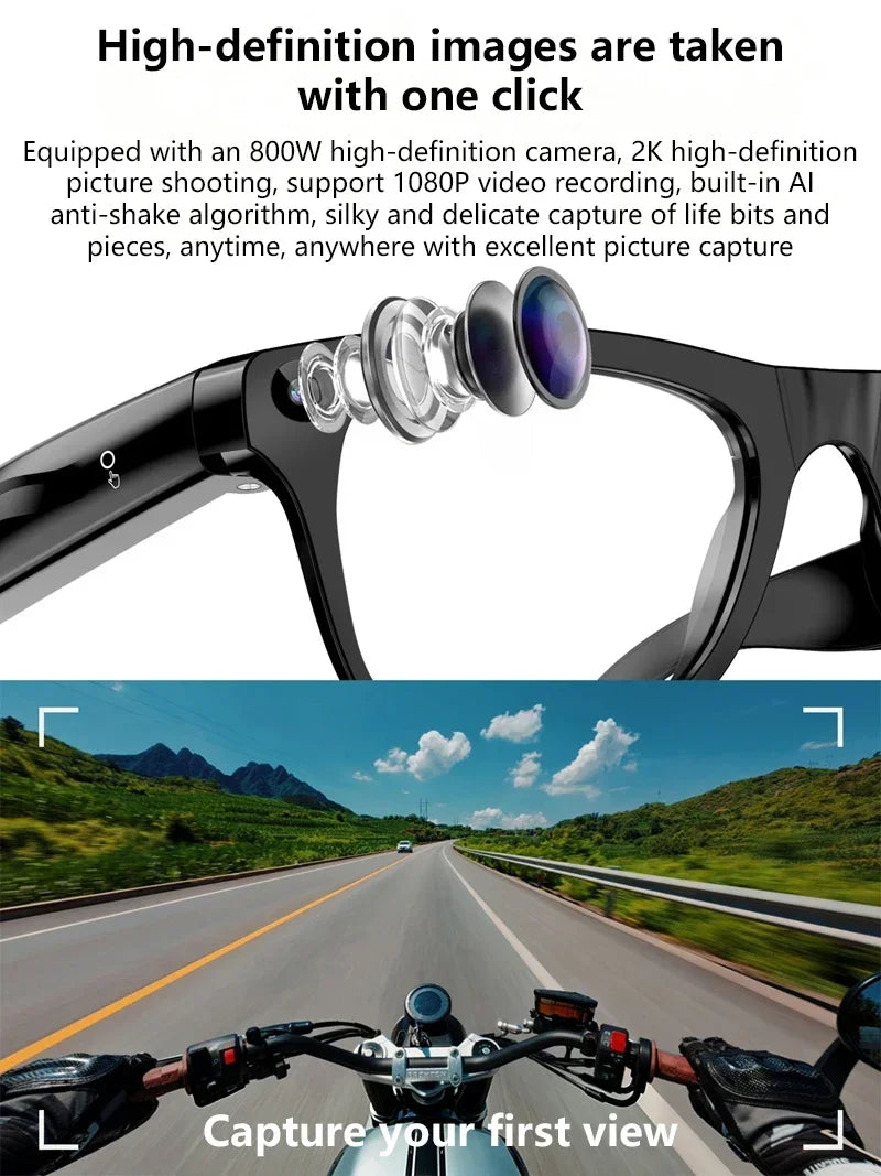 Lunettes IA Lenovo XKONEPRO 8K Caméra Traduction Bluetooth Gestes 3 Verres – CLEVI Paris