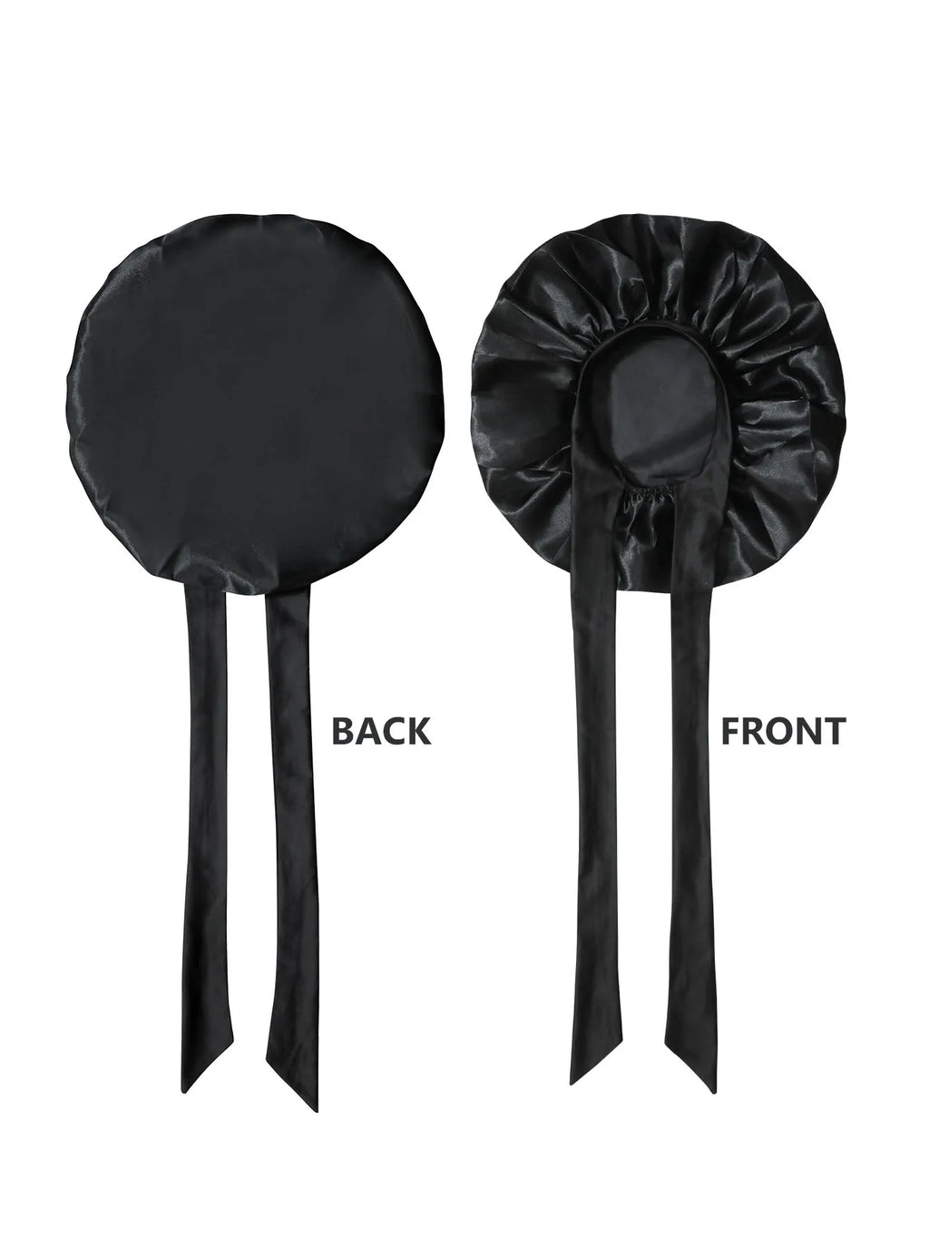 Bonnet de Nuit Satin Cheveux Bouclés — CLEVI Paris