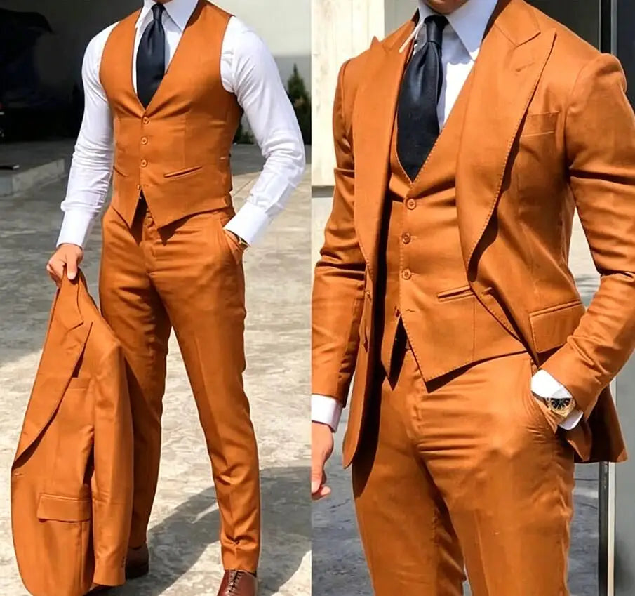 Costume homme 3 pièces pour mariage – CLEVI Paris