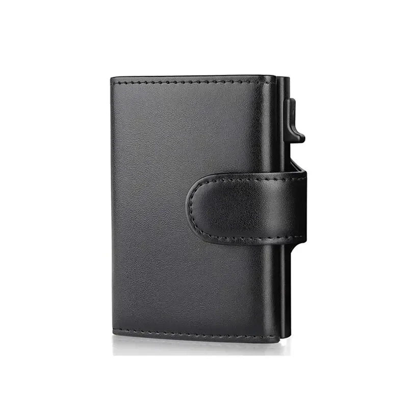 Portefeuille Homme Trifold Microfibre Anti-RFID Slim – CLEVI Paris