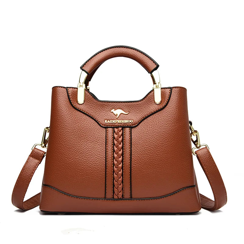 Sac bandoulière femme en matière PU – CLEVI Paris
