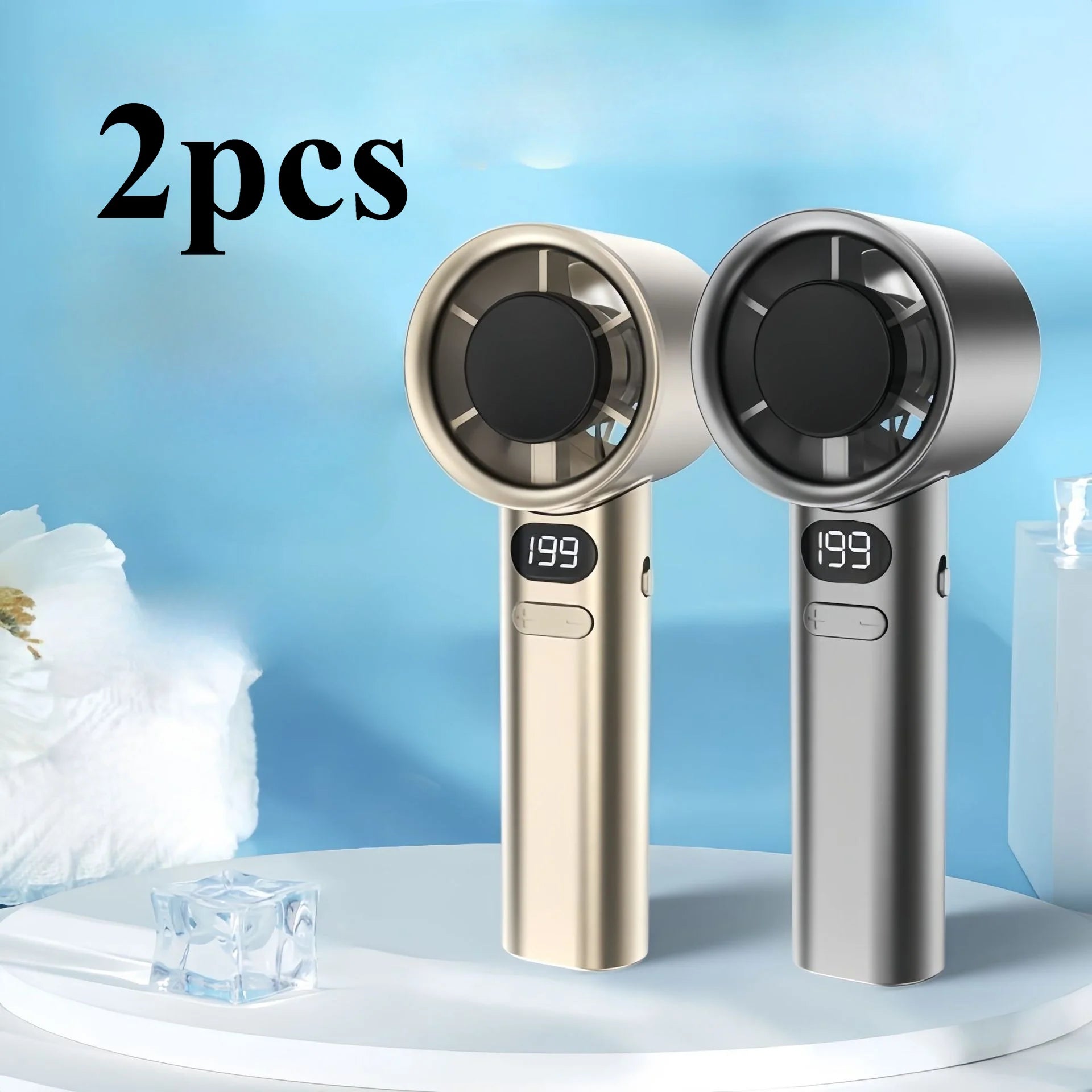 Ventilateur Portable Pliable USB Rechargeable — CLEVI Paris