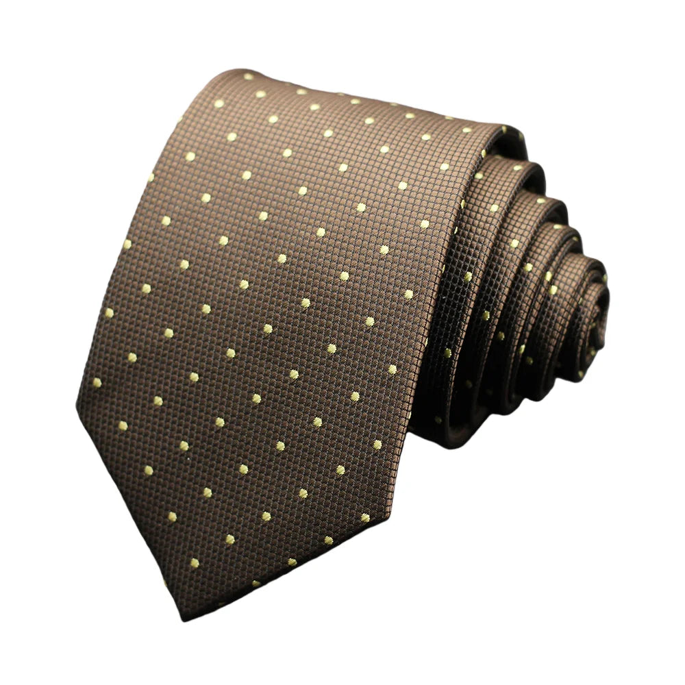 Cravate homme à pois 7 cm – CLEVI Paris