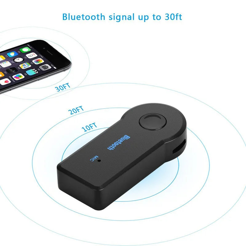 Récepteur & Transmetteur Bluetooth 5.0 Jack 3,5mm – Voiture, Casque & Enceinte
