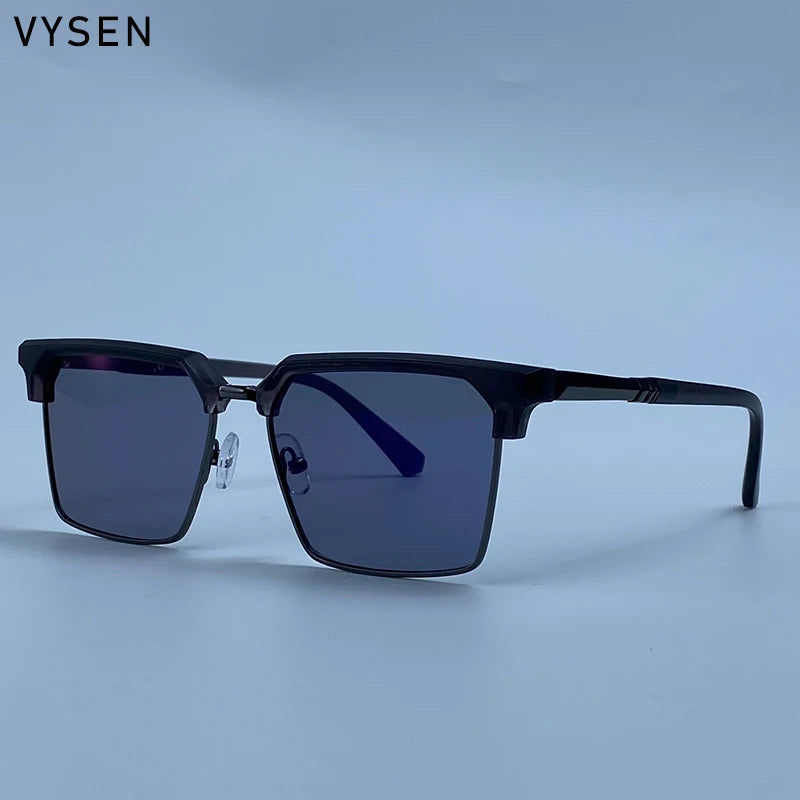 Lunettes de soleil homme carrées Y2K – CLEVI Paris