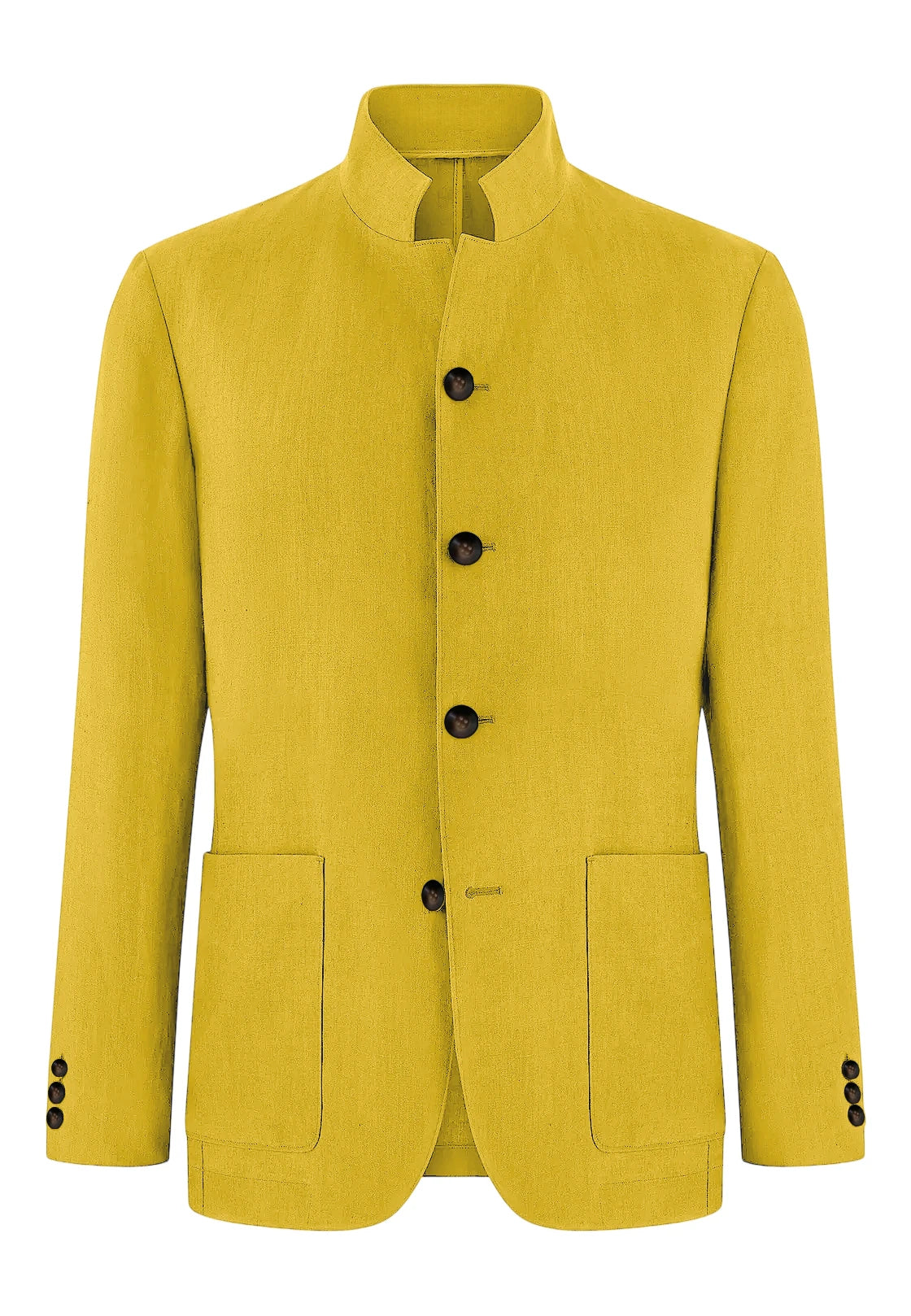 Blazer homme léger à col mandarin – CLEVI Paris