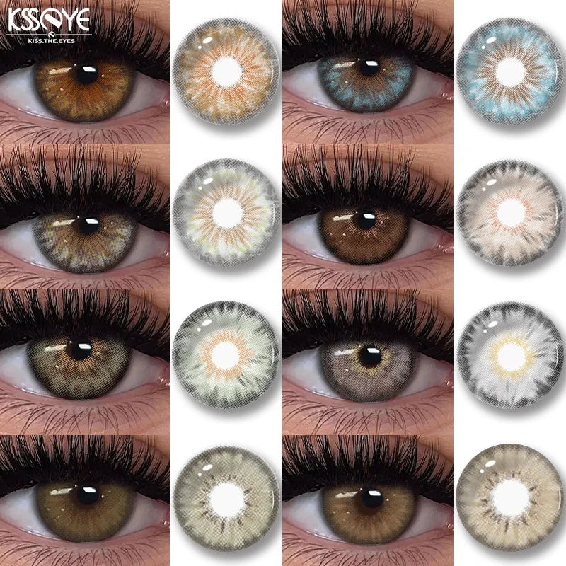 Lentilles de Couleur KSSEYE Cleopatra 2.0 – Annuelles, Correctrices & Fantaisie | 10 Coloris
