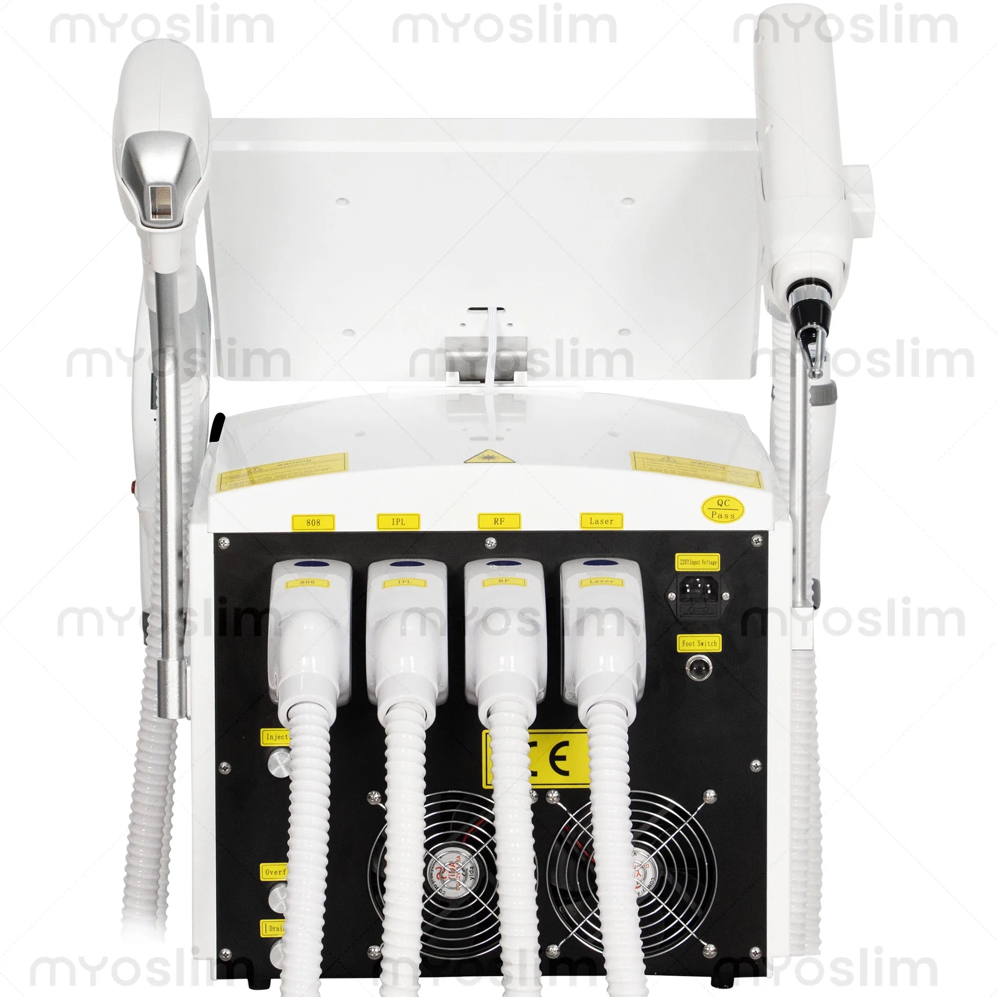 Machine 4-en-1 Laser Diode FAC 5000W 755/808/940/1064nm + Picoseconde + IPL + RF Épilation Détatouage Lifting – CLEVI Paris