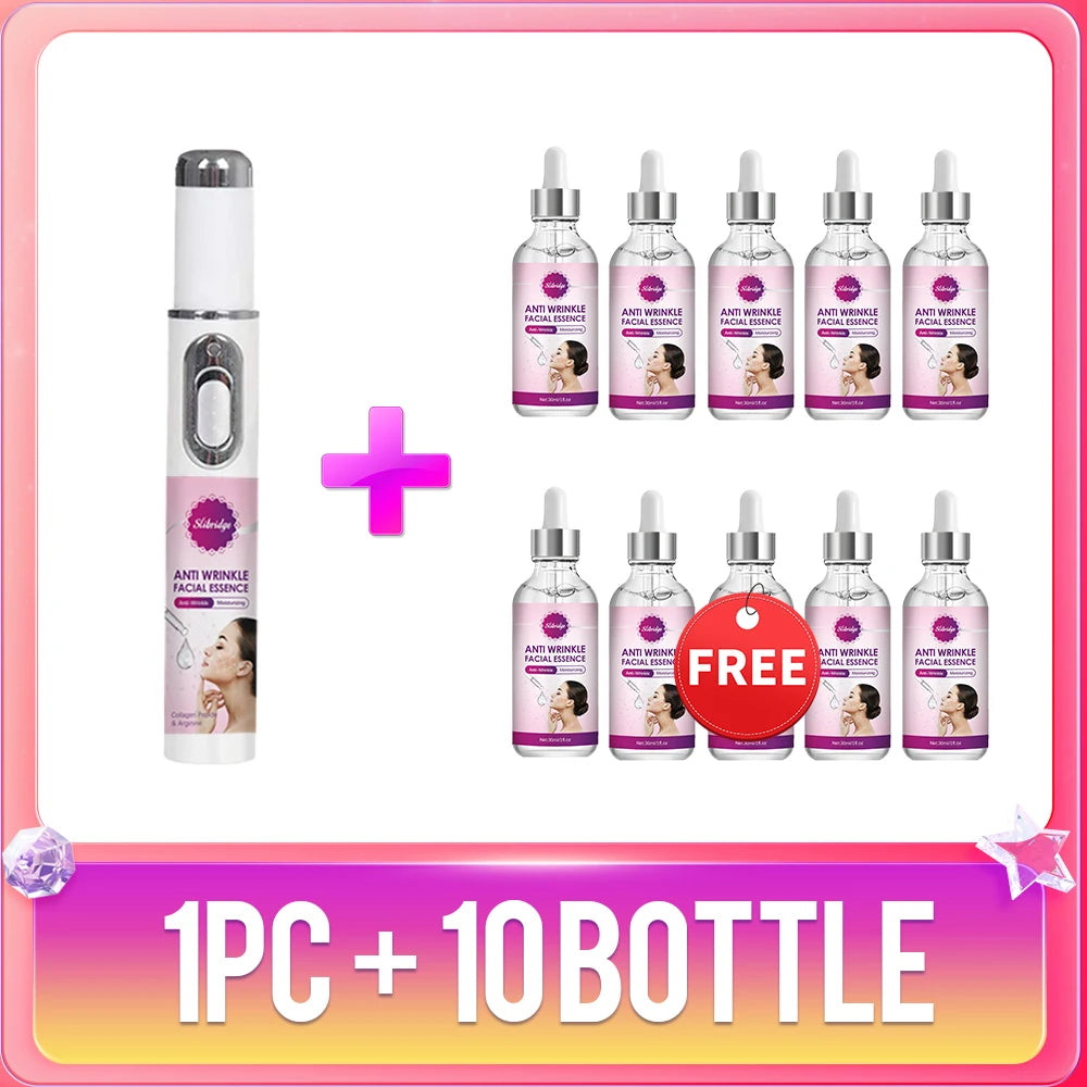 Kit Stylo Applicateur & Sérum Anti-Rides Visage | Essence Anti-Wrinkle | Unisexe – CLEVI Paris