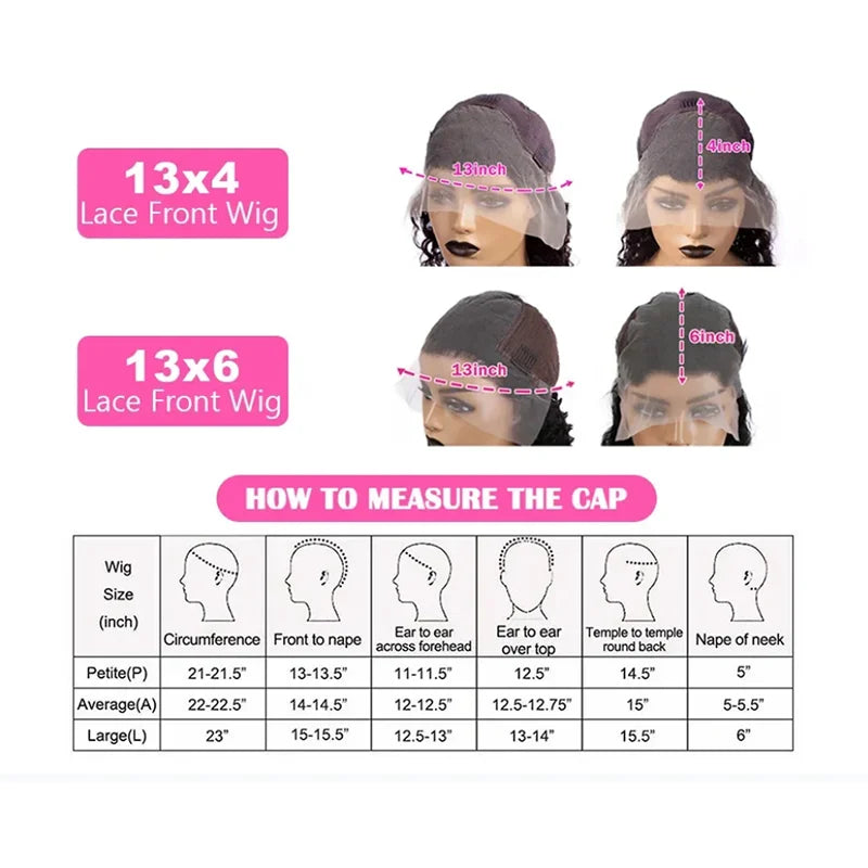 Perruque Straight HD Lace 13x4 13x6 Glueless 100% Cheveux Humains 16-42 Pouces – CLEVI Paris
