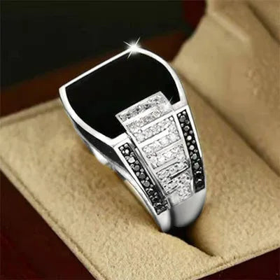 Bague Homme Zirconium Style Punk – CLEVI Paris