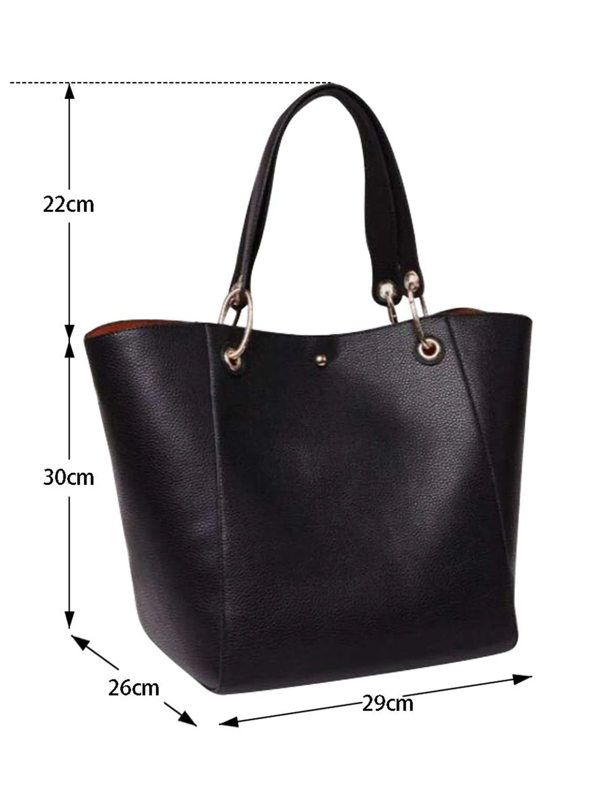 Sac Cabas Femme Polyester Imperméable Carré – CLEVI Paris