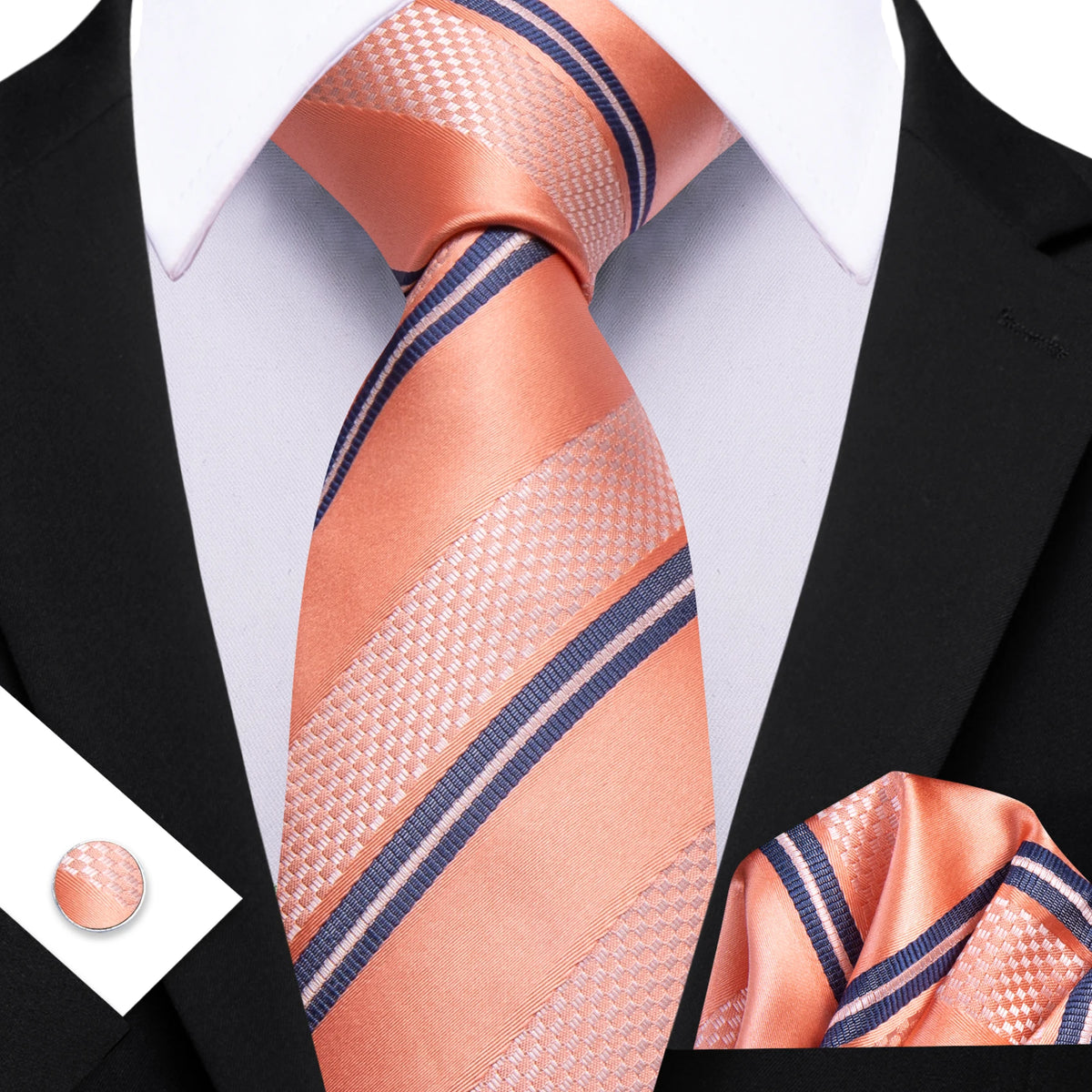 Ensemble cravate homme floral – CLEVI Paris