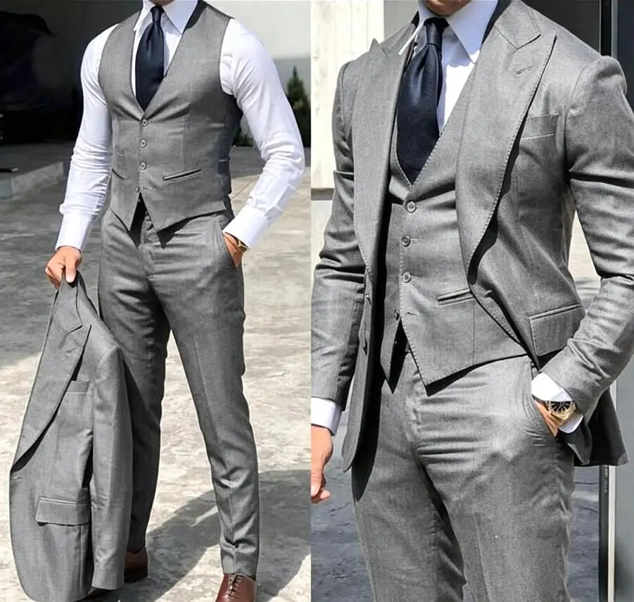Costume homme 3 pièces pour mariage – CLEVI Paris