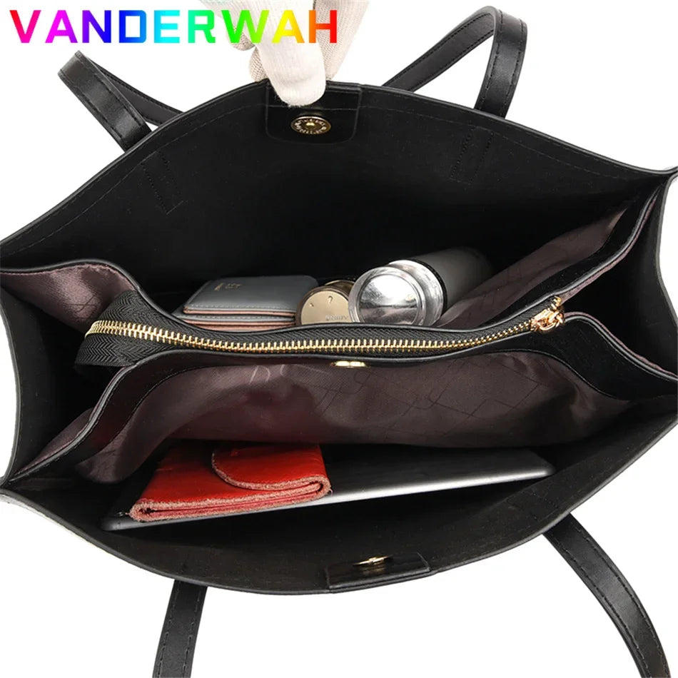 Sac Cabas Vintage Cuir Femme – CLEVI Paris