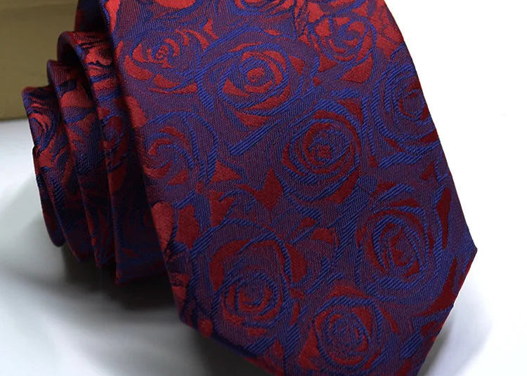 Cravate homme motifs variés 7–8 cm – CLEVI Paris