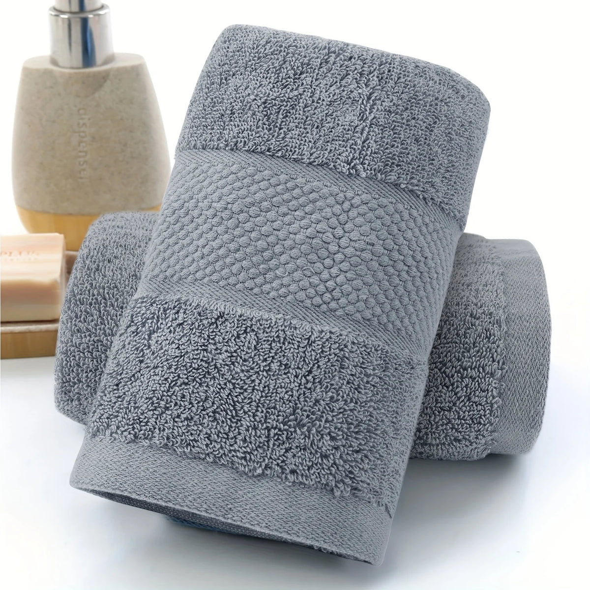 Serviette de bain 100 % coton douce et absorbante – CLEVI Paris
