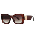 Lunettes de Soleil Carrées Oversize Vintage UV400 Femme – CLEVI Paris