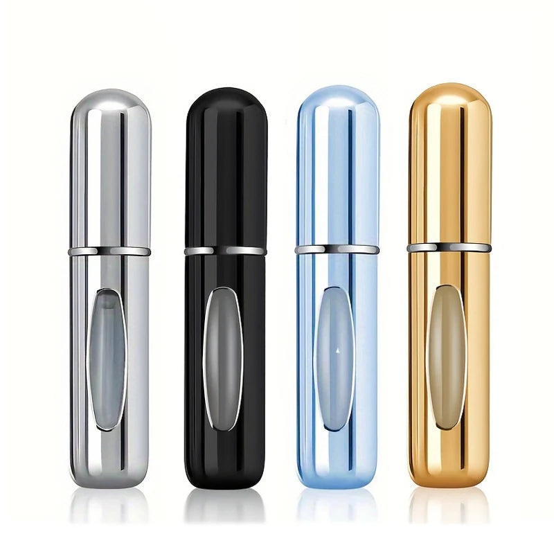 Flacon Atomiseur Parfum 5ml Rechargeable Portable — Lot de 1 ou 4 — CLEVI Paris
