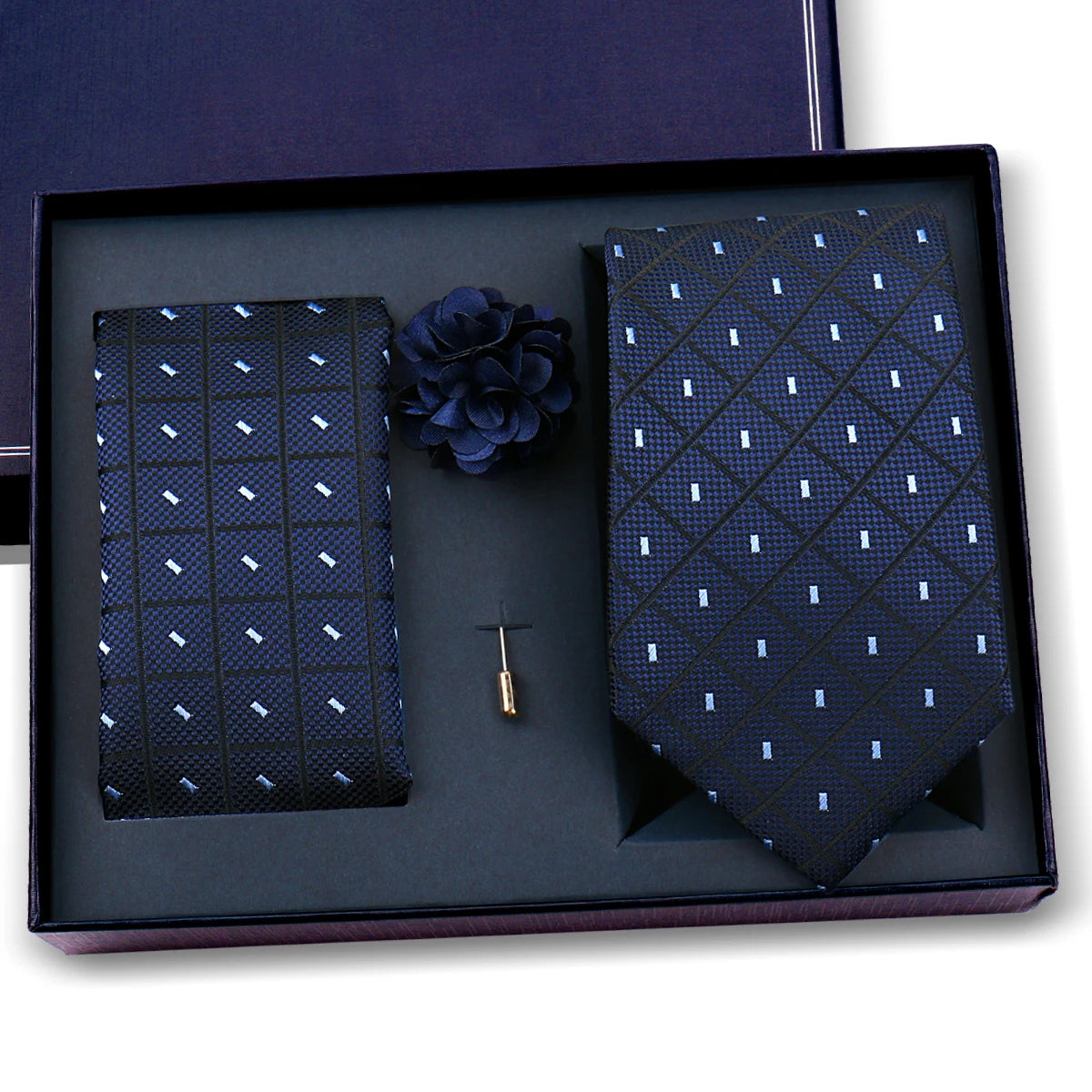 Ensemble cravate homme paisley – CLEVI Paris