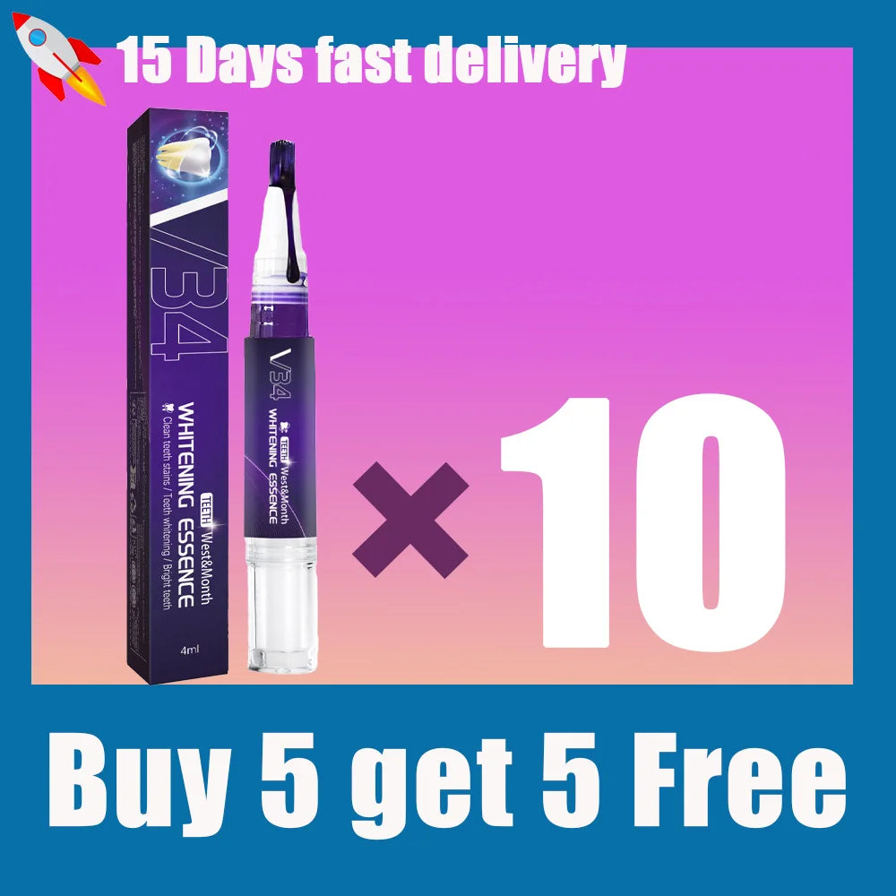 Stylo Blanchissant Dents Violet | Blanchiment Instantané Sans Sensibilité