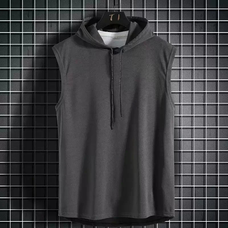 Débardeur Homme Sans Manches Style Hip-Hop Polyester – CLEVI Paris