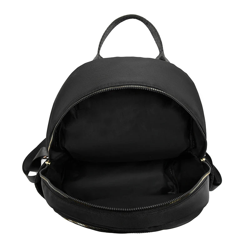 Sac à Dos Nylon Grande Capacité Femme Casual — CLEVI Paris