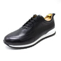 Sneakers Homme Cuir Véritable Perforé – Confort & Style Casual