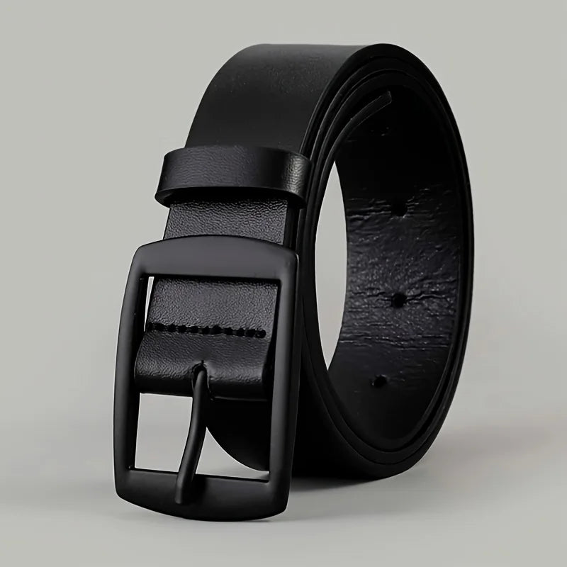 Ceinture Cuir PU Boucle Métal | Style Casual, Unisexe – CLEVI Paris