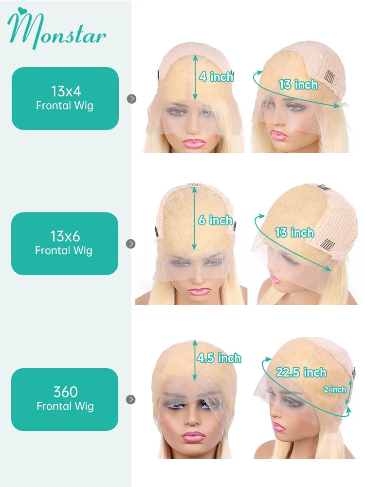 Perruque Body Wave blonde 613 – CLEVI Paris