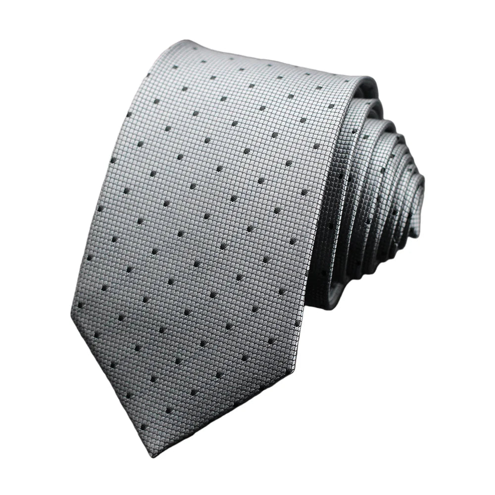 Cravate homme à pois 7 cm – CLEVI Paris