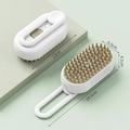 Brosse Toilettage Chat Spray Vapeur Intégré Pliable 1 Bouton — CLEVI Paris