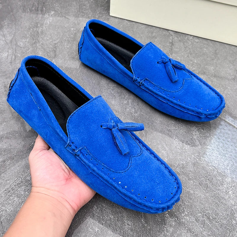 Loafers à Glands Homme Slip-On Léger Antidérapant | 7 Coloris – CLEVI Paris