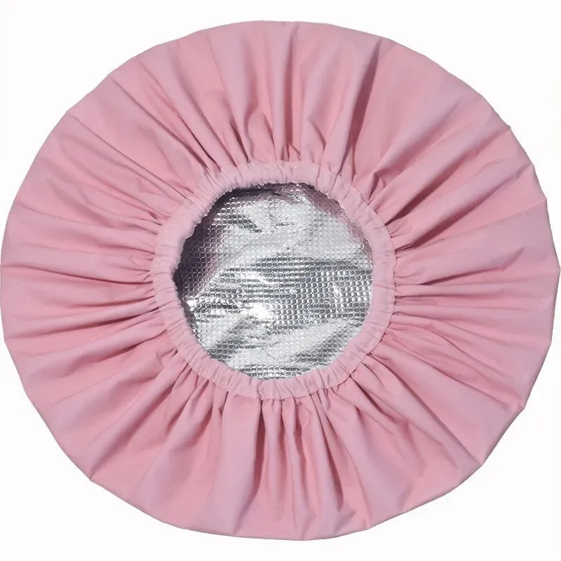 Bonnet de Nuit Double Couche Satin Réversible — CLEVI Paris