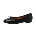 Ballerines Femme Cuir Véritable Bout Rond Nœud | Noir, Blanc, Beige – CLEVI Paris