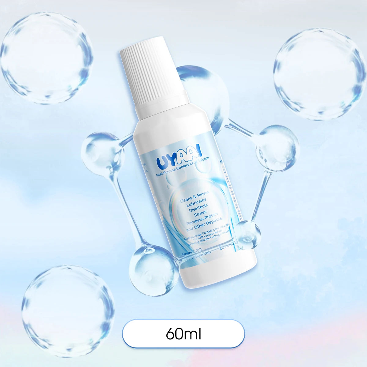 Solution Nettoyante pour Lentilles de Contact – 60ml / 120ml