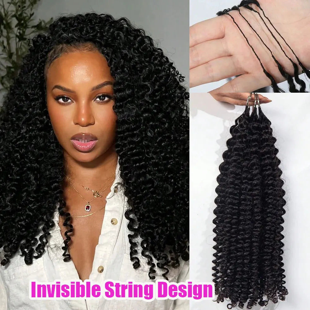 Extensions crochet bouclées, cheveux humains – CLEVI Paris