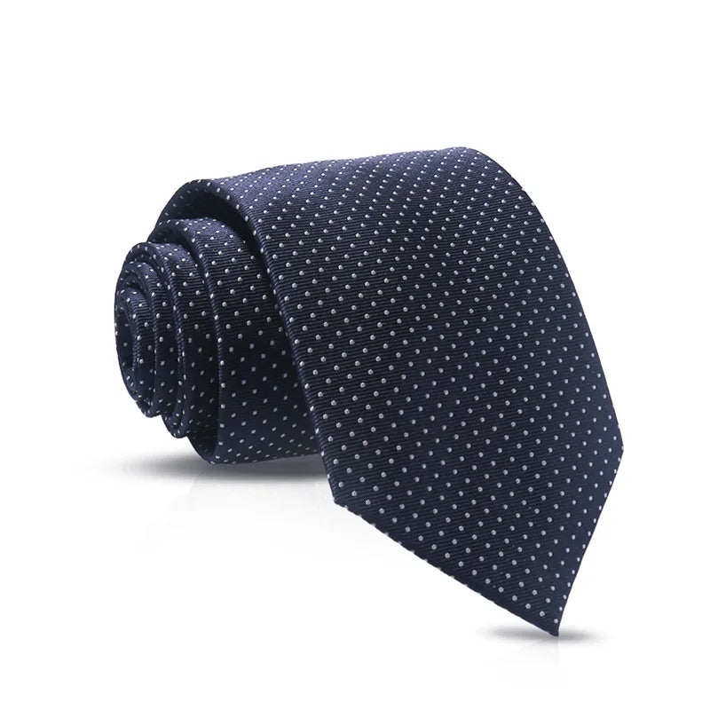 Cravate homme à pois 8 cm – CLEVI Paris