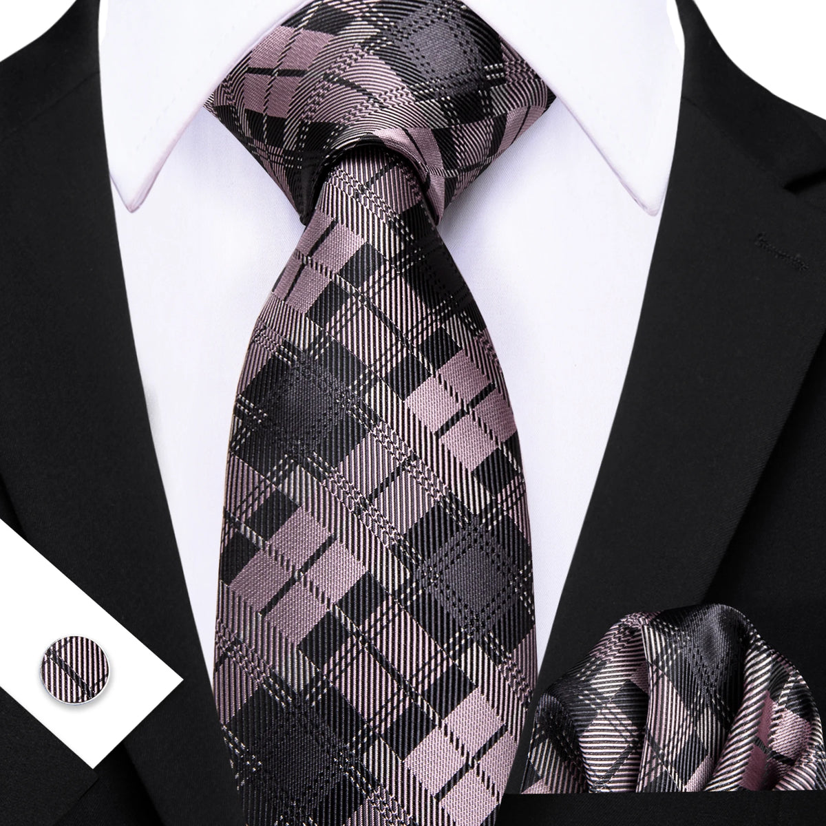 Ensemble cravate homme floral – CLEVI Paris