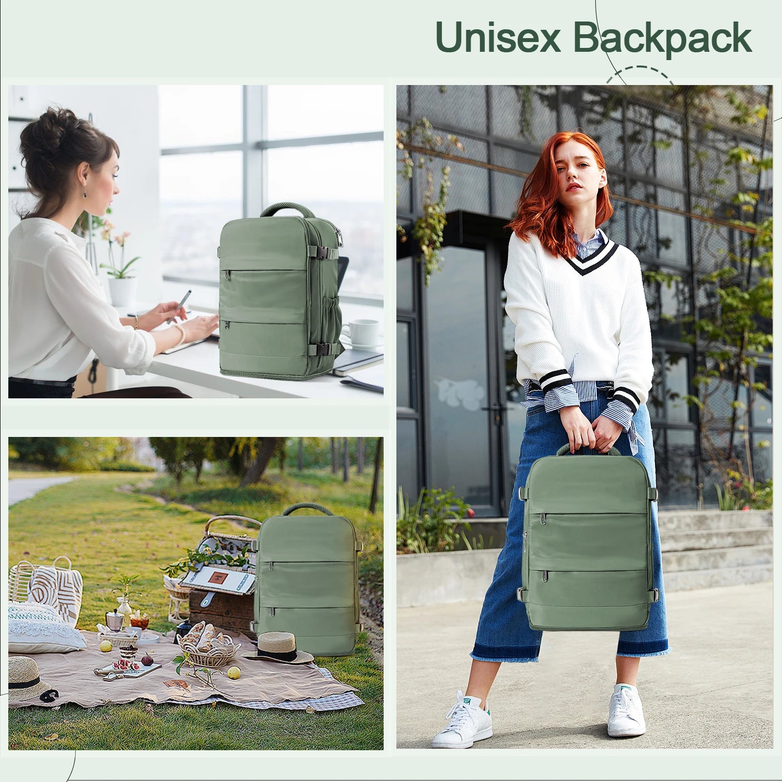 Sac à Dos Cabine 40x30x20 en Nylon — Compatible Ryanair, Laptop, Voyage, 4 Coloris | CLEVI Paris