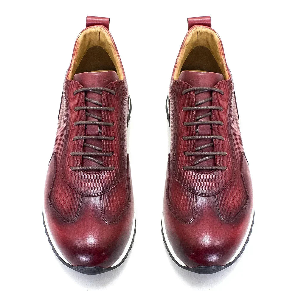 Oxford Casual Homme Cuir Vachette Respirant Lacets | Marche & Quotidien US 7-12