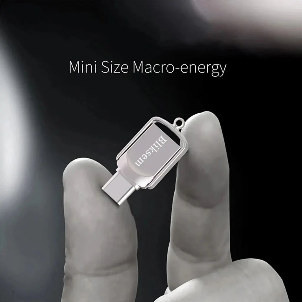 Clé USB-C 2-en-1 Métal Bliksem jusqu'à 128 Go – CLEVI Paris