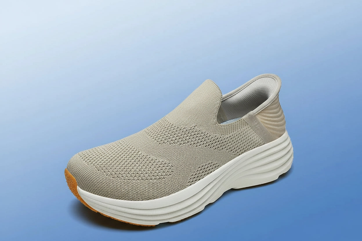 Sneakers Slip-On Unisexe – Respirantes Semelle Souple Confortables Marche Casual 2 Coloris Pointures 39–46 – CLEVI Paris
